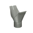 Naissance agrafable 333B18/Ø100 mm - zinc - prePATINA ardoise