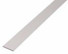 Profilé plat aluminium anodisé argent 60x3/1M