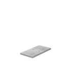 1/2 couvercle 88x44cm x ep. 4cm pour niche compteur eau 80x80cm