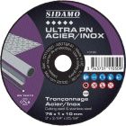 DISQ TRONC ULTRA PN ACIER INOX D.76 x 1  x 10