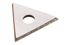 Lame carbure triangulaire