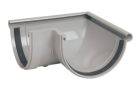 ANGLE DE GOUTTIERE EXTERIEUR A JOINT POUR PROFILE LG33 GRIS     - UAE33