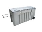 Coffre PEHD 152L avec roulettes Ø 125mm - water proof IPX5