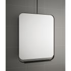 Miroir BLACK STREAM 700 Vertical et sur cadre métallique rotatif 700 x 900 mm
