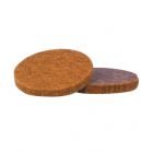 PATIN FEUTRE ADH.D.33 MARRON X6     SC