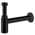 SIPHON LAVABO DROIT ABS BLACK MAT
