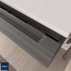 Meuble de salle de bain MONTERREY 900 2 tiroirs métalliques à fermeture amortie ALSACE 897 x 540 x 450 mm