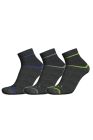 Mi-chaussettes de travail renforcées, lot de 3 SOCKMG gris T.43-46 - SOCKMG gris T.43-46