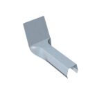 Couvre-joint de tête pour couvre-joint de développé 100mm Longueur 180mm épaisseur 0.65mm - zinc RHEINZINK prePATINA clair