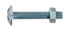 Boulon poêlier 8x100 mm Acier Zingué Boite x 50 VYNEX