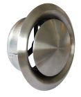 BOUCHE INSUFFLATION REGLABLE DIA 125 INOX