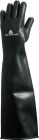 Gants latex chloriné Noir T10