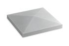 Chapeaux pour piliers Wet-Cast WCP48 Gris Ciment