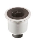 BONDE TOURBILLON VERTICALE POUR RECEVEUR DESIGN OU A CARRELE