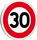 PANNEAUX PERMANENTS - B14-450-Classe 1-Limitation de vitesse à 30km/h