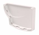 FOND GOUTTIERE GAUCHE A COLLER POUR TYPE PROFILE LG38 BLANC  - FG38B