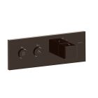 FACADE THERMO UP HORIZONTALE THERMO 2 SORTIES QUADRI CHROME NOIR