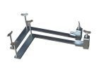 PAIRE DE PLATINES D ARASEMENT POUR CONSTRUCTION COLLEE