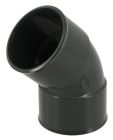 COUDE TPHP EAU PLUVIALE SIPHOIDE FEMELLE/FEMELLE 45° DIAMETRE 50 - AKCJ44