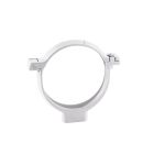 Collier de fixation à vis pour tube de descente Ø80 blanc - COL DESCENTE 80 BLANC 100p