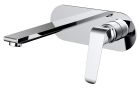 MITIGEUR LAVABO MURAL CHROME SERIE CRONOS