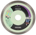 DISQUE DIAMANT ULTRA CERAM D. 125 x 22,23 x h 10
