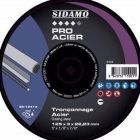 DISQ. TRONC PRO ACIER D.125 x 3 x 22,23