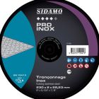 DISQ. TRONC PRO INOX D.230 x 2 x 22,23