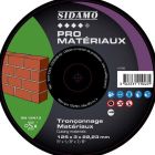 DISQ. TRONC PRO MATERIAUX D.125 x 3 x 22,23
