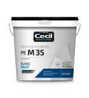 Peinture interieure PE M35 chantier blanc mat - seau de 5L