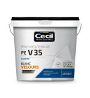 Peinture interieure PE V35 chantier velours blanc - seau de 15L