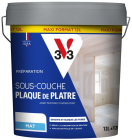 Sous-couche plaque de platre mat blanc - pot de 12L