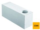 Bloc beton cellulaire de chainage vertical VERTI 20 TA d15 - long. 62,5cm x haut. 25cm x ep. 20cm - R = 1,43