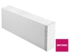Carreau beton cellulaire SIPOREX 10/25 CL - haut. 25cm x long. 62,5cm x ep. 10cm