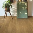 Parquet contrecolle Compact Chene chatain clair extra mat - long. 220cm x larg. 14,5cm x ep. 13mm