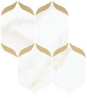 Gres cerame porcelaine emaille Nocturne Decor 20 x25 white
