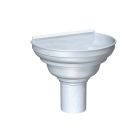 Cuvettes 1/2 rondes de face D.100 mm