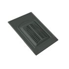 Chatiere plate Aerostyle pour ventilation toiture - zinc RHEINZINK GRANUM basalte
