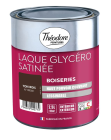 Peinture Laque Glycero satinee blanc - pot de 2,5L