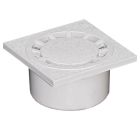 SIPHON DE COUR PVC 150X150 GRIS