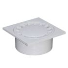 SIPHON DE COUR PVC 250X250 GRIS