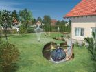 Kit cuve a enterrer Jardin Carat Confort 4800 L - Passage pietons