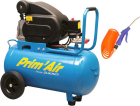 Compresseur PRIMAIR 13/50-3 - 13 m³/h - 2,5 CV - 50 L - 8 bar - avec tuyau + souflette