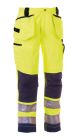 Pantalon Styx Taille 46 Jaune/Blue Marine