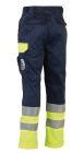Pantalon Olympus Taille 44 Blue Marine/Yellow