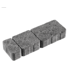 Pave beton TEPIA anthracite - larg. 12cm x ep. 6cm