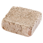 Pave beton MEDIEVAL flamme - long. 16cm x larg. 16cm x ep. 6cm