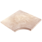 Angle droit plat ESPACE Aquitaine - long. 50cm x larg. 50cm x ep. 3,4cm