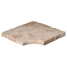 Angle droit en pierre reconstituee MANOIR R0.13 Gironde - long. 45cm x larg. 45cm x ep. 4cm