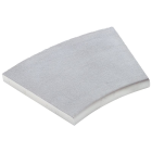 Margelle courbe plate R=1,50 ESPACE Ardeche - long. 34,8cm x larg. 28,5cm x ep. 3,4cm